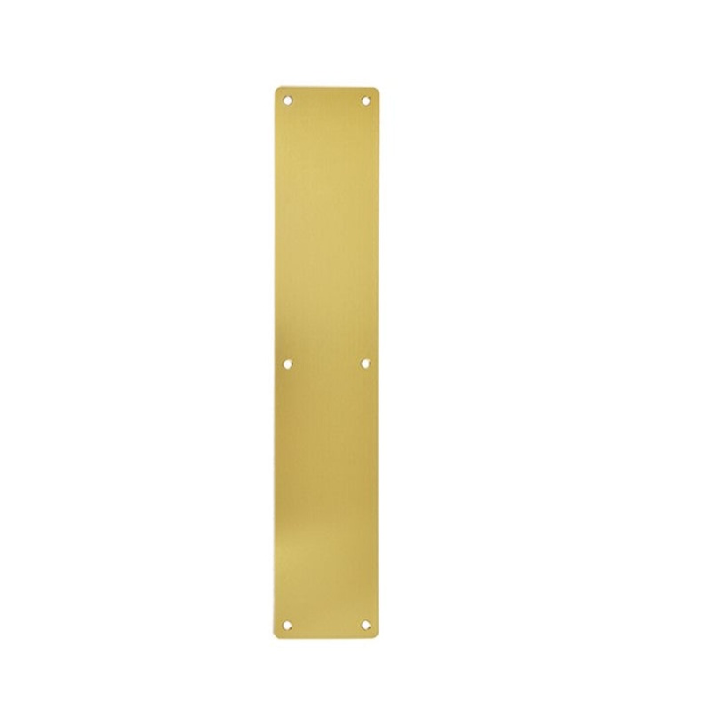 400 x 80mm Door Push Plate – Antique Brass Finish