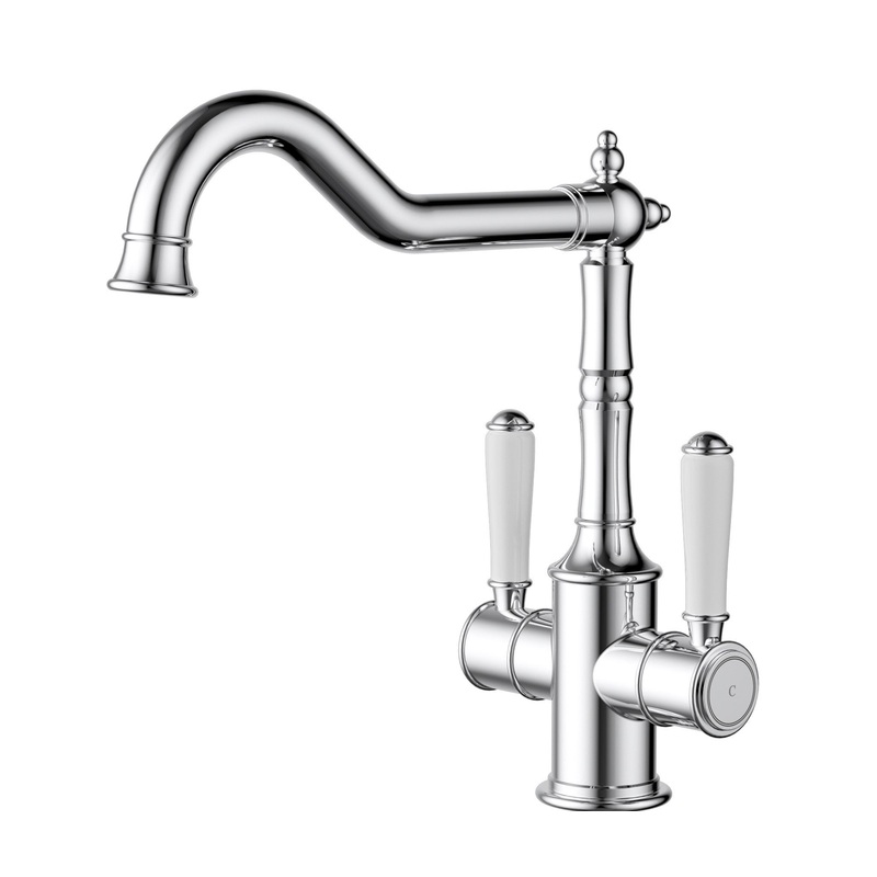 Birmingham Dual Kitchen Sink Mixer – Chrome