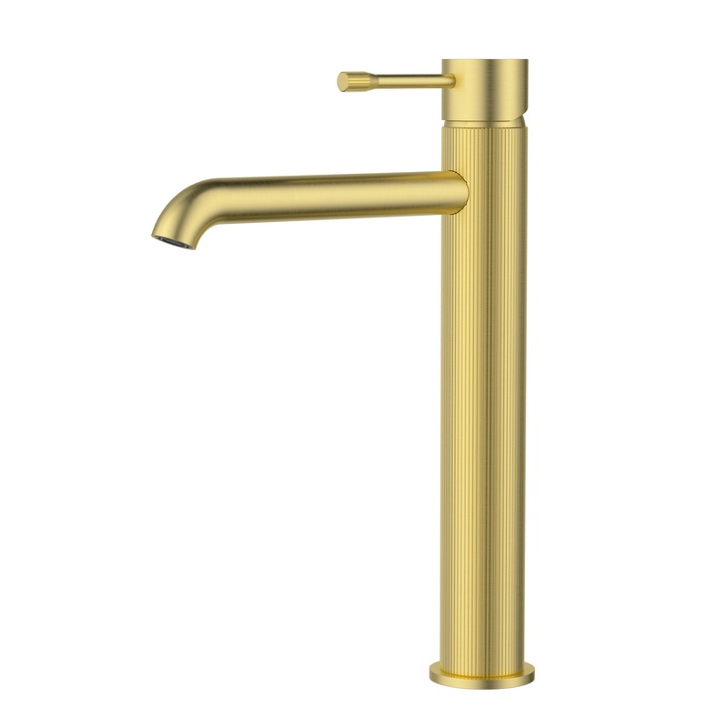 Bronte Basin Mixer Tall – Brushed Gold