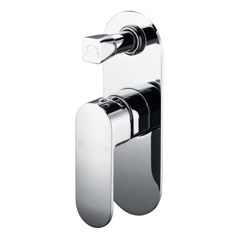 Coral Shower & Bath Mixer Diverter – Chrome