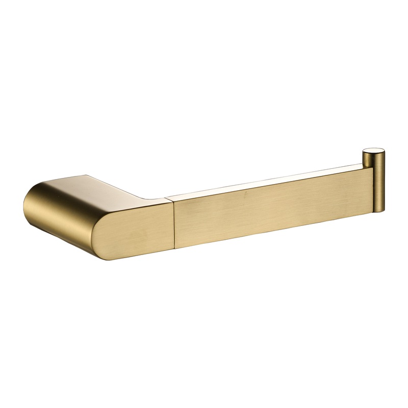 Coral Toilet Paper Holder – Brushed Gold