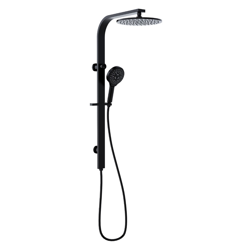 Seaforth Combo Shower Set – Matt Black