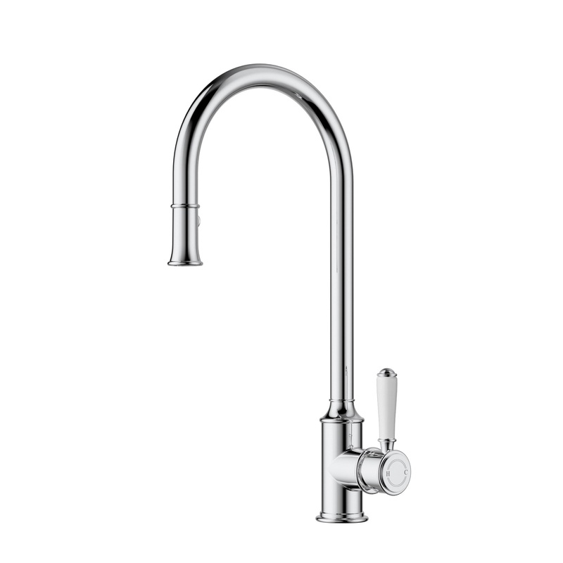 Birmingham Deluxe Pull Out Sink Mixer – Chrome