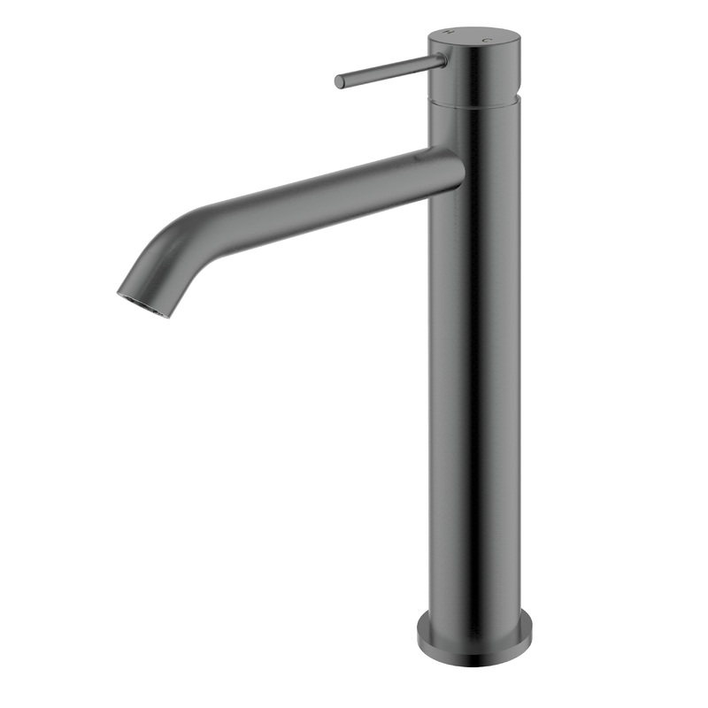 Coral II Basin Mixer Tall – Gunmetal