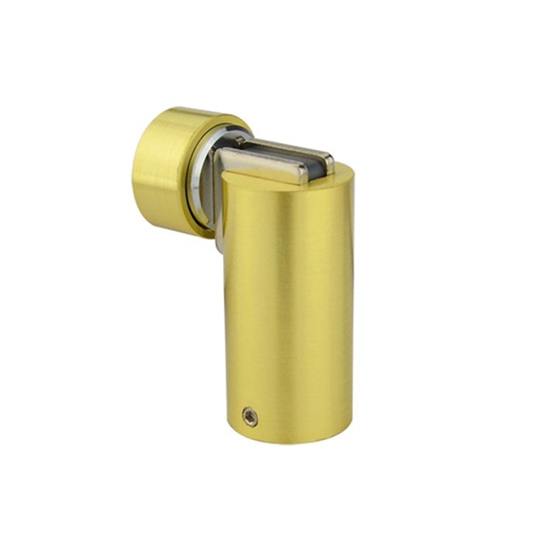 Cylinder Shaped Magnetic Door Stops – Brushed Gold