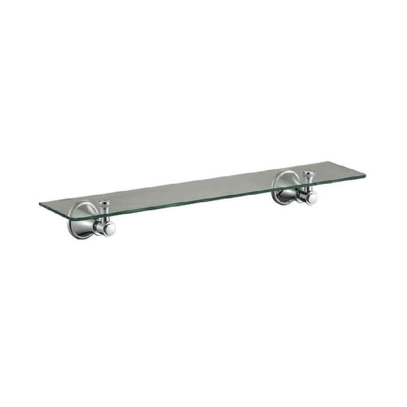 Birmingham Glass Shelf – Chrome