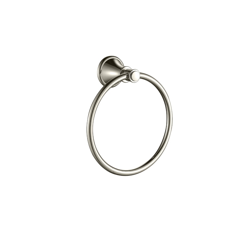 Birmingham Towel Ring – Brushed Nickel