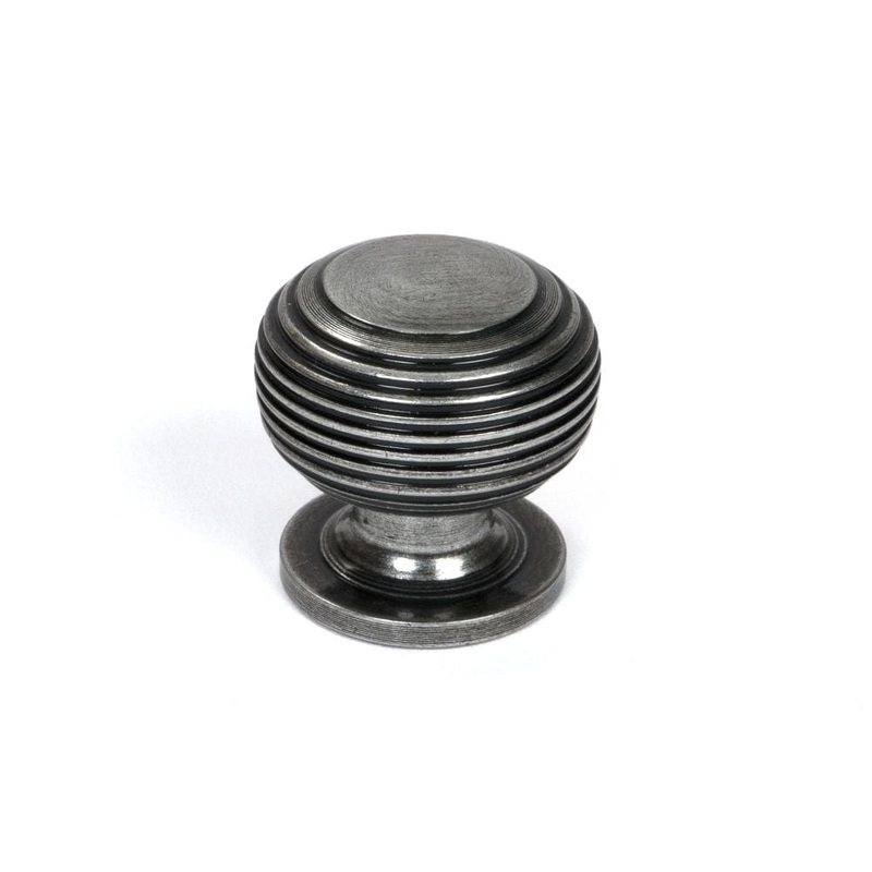 From The Anvil – Pewter Beehive Cabinet Knob 30mm