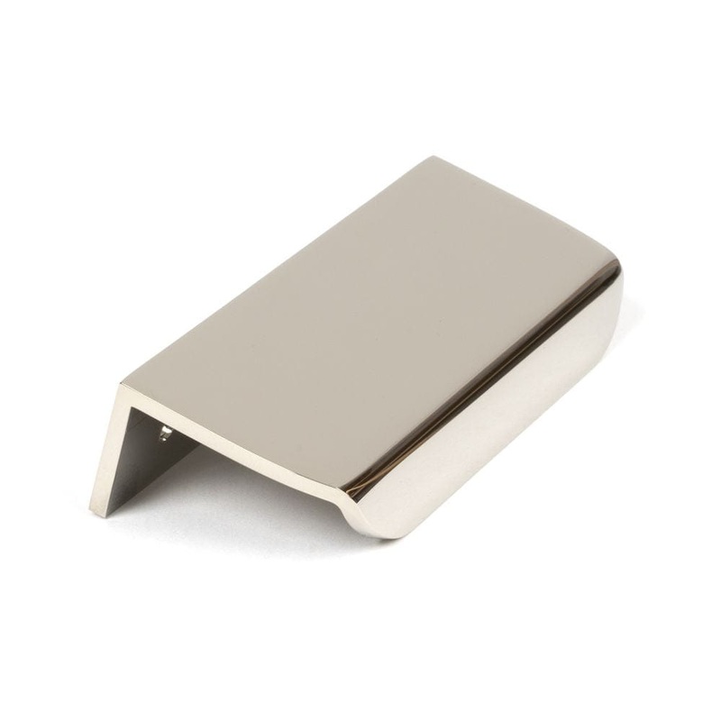 From The Anvil – Polished Nickel 100mm Moore Edge Pull