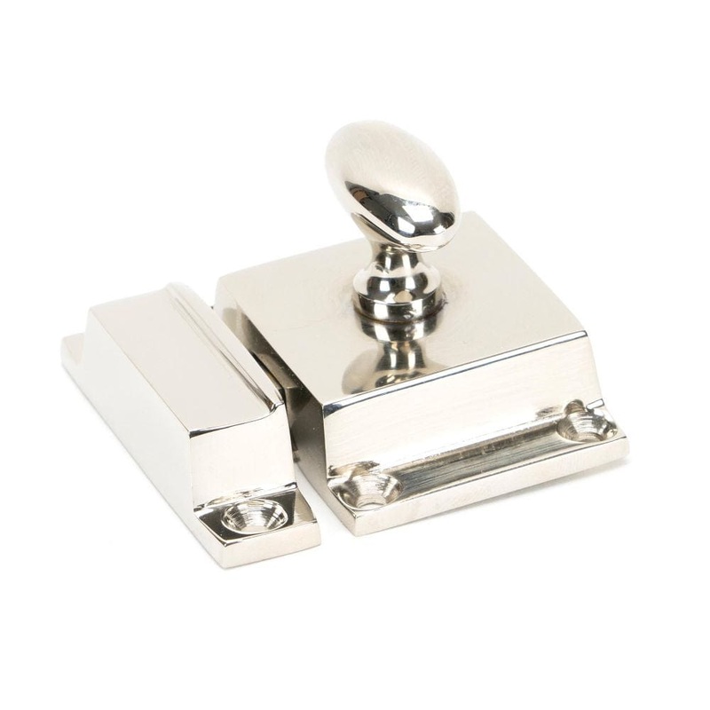 From The Anvil – Polished Nickel Cabinet Latch