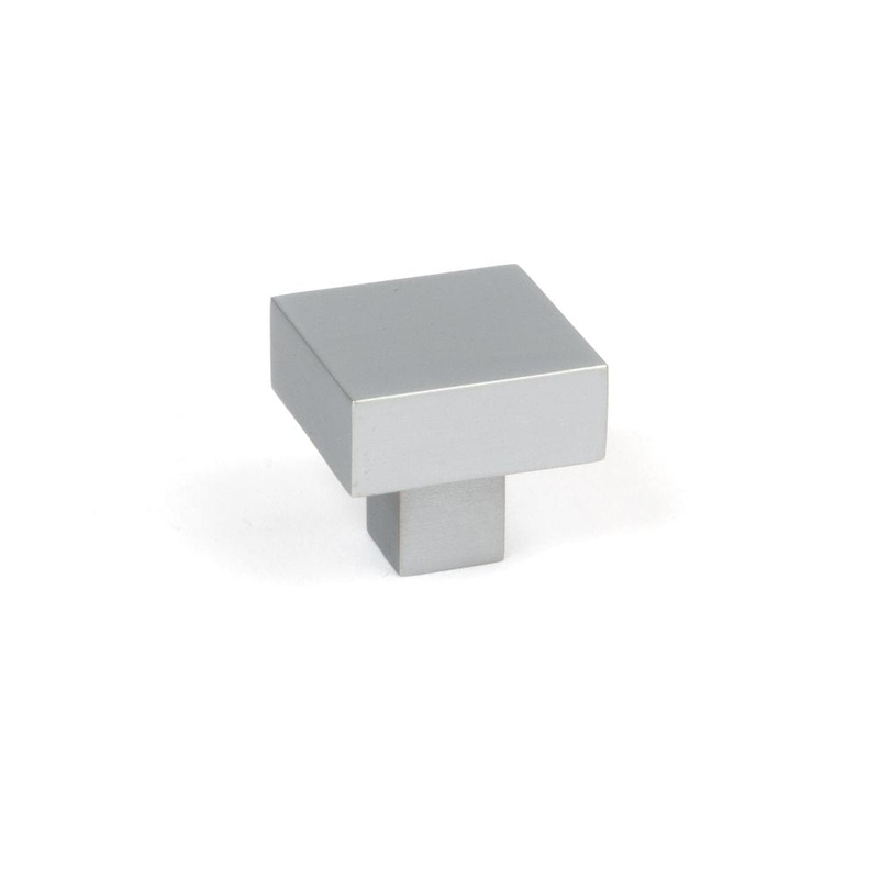 From The Anvil – Satin Chrome Albers Cabinet Knob – 30mm
