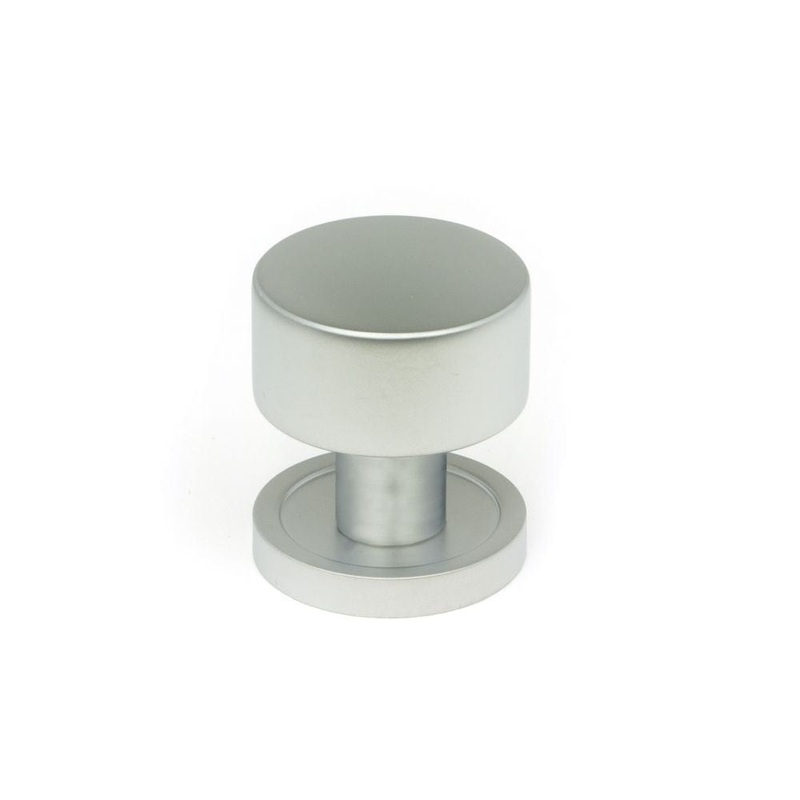 From The Anvil – Satin Chrome Kelso Cabinet Knob – 25mm (Plain)