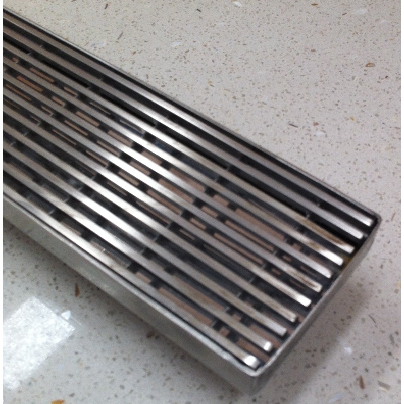 Stainless Steel Linear Floor Grate – 600mm