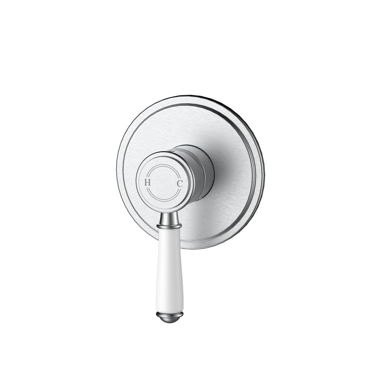 Birmingham Classical Shower & Bath Mixer  – Brushed Nickel