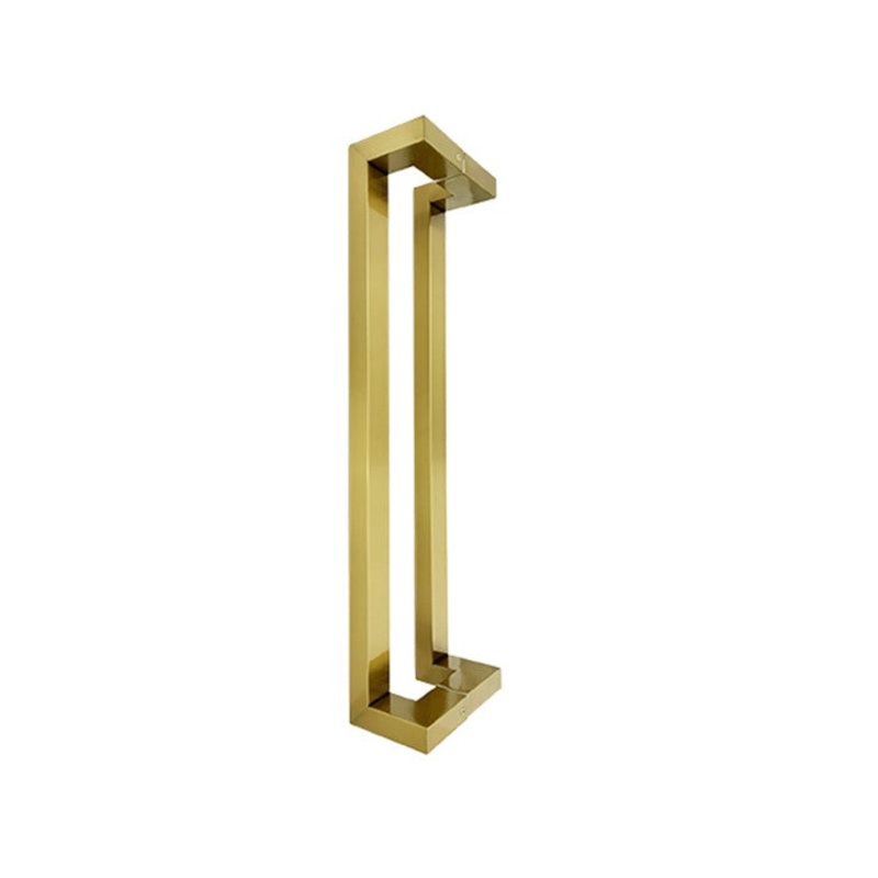Brushed Gold 800mmEntry Door Pulls (Pair) – Selena Series