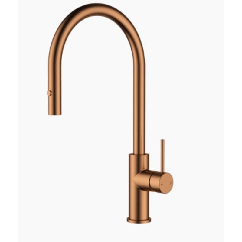 Cobre Deluxe Pull-out Sink Mixer – Brushed Copper