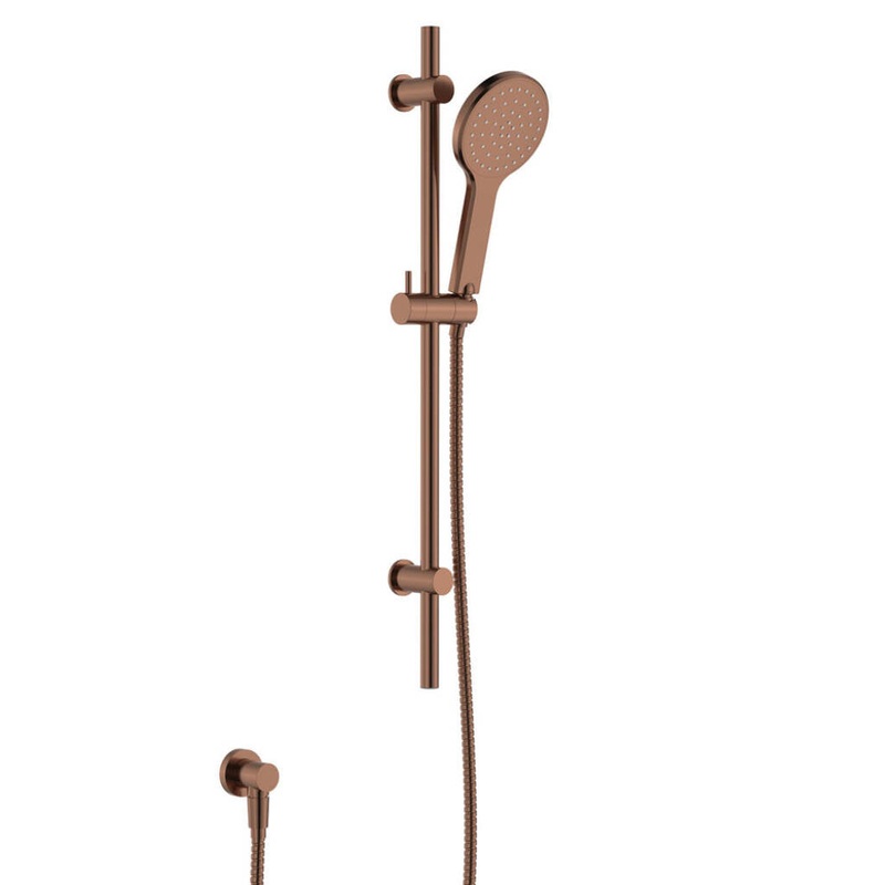 Cobre Shower Rail – Brushed Copper