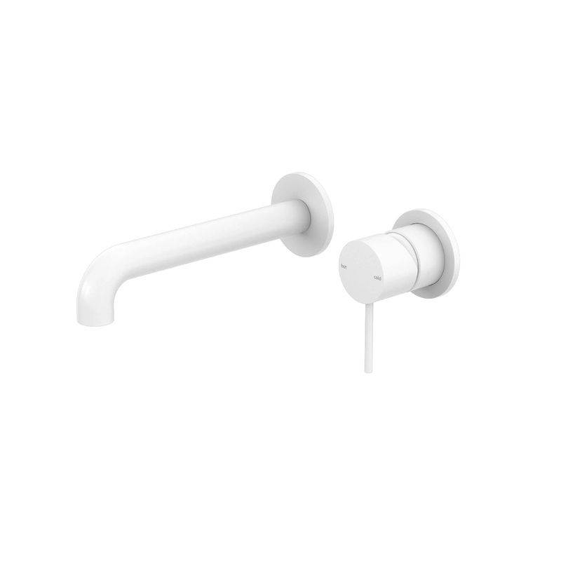 Penelle Wall Mixer & Spout Combination  – Matt White