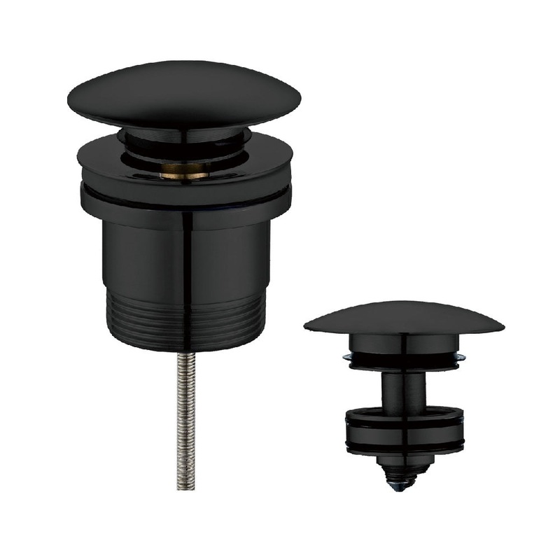 Pop Up Plug & Waste 32mm Universal Fit – Matt Black