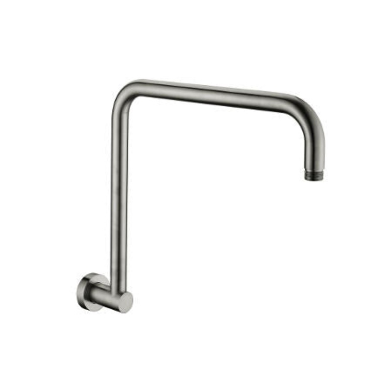 Round High Reach Shower Arm – Brushed Nickel