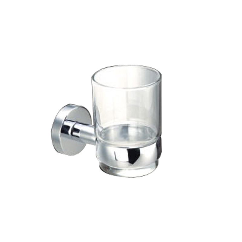 Round Single Cup Holder – Chrome