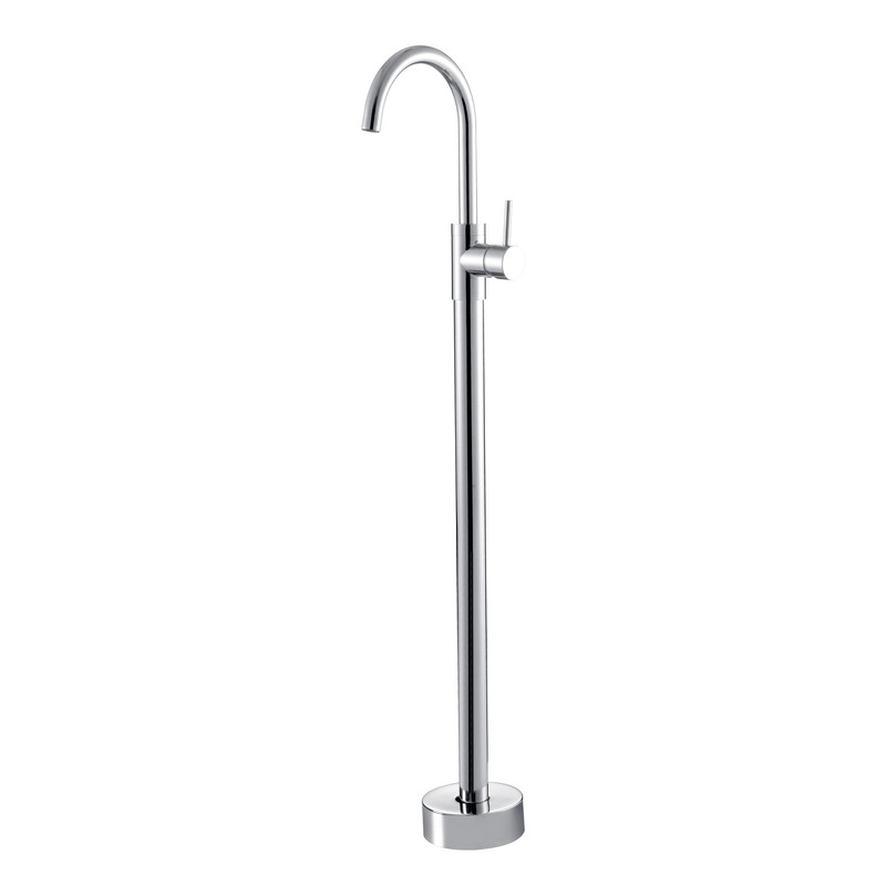 Coral Free Standing Floor Mixer Bath Spout – Chrome