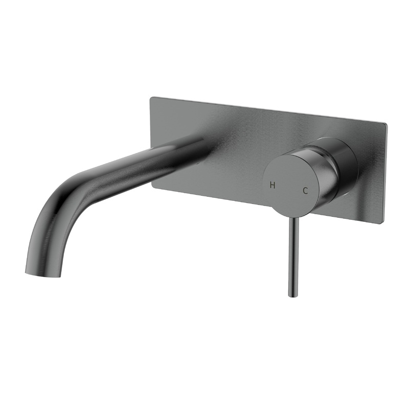 Coral II Wall Spout & Mixer Combination – Gunmetal