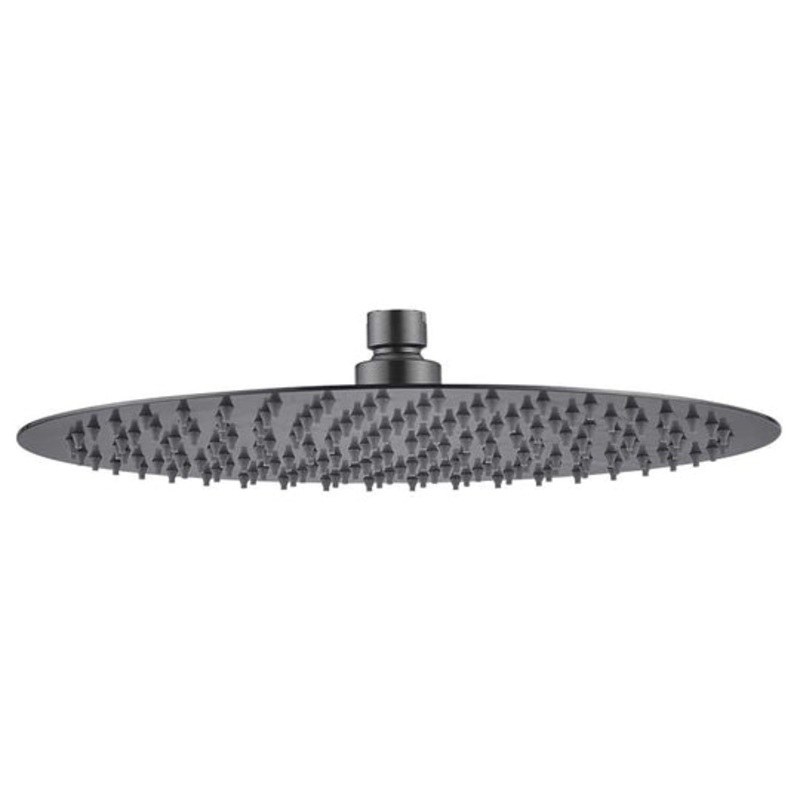 Coral Round Shower Head 300mm – Gunmetal