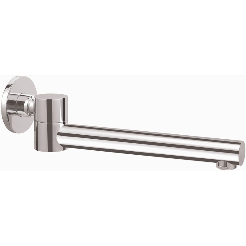 Round Swivel Bath Spout – Chrome