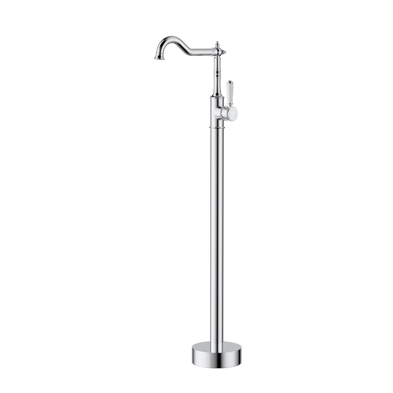 Birmingham Free Standing Floor Mixer  – Chrome