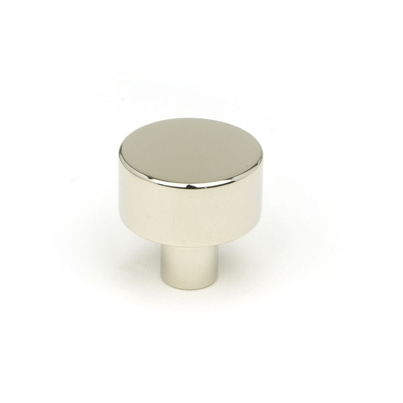 From The Anvil – Polished Nickel Kelso Cabinet Knob – 25mm (No Rose)
