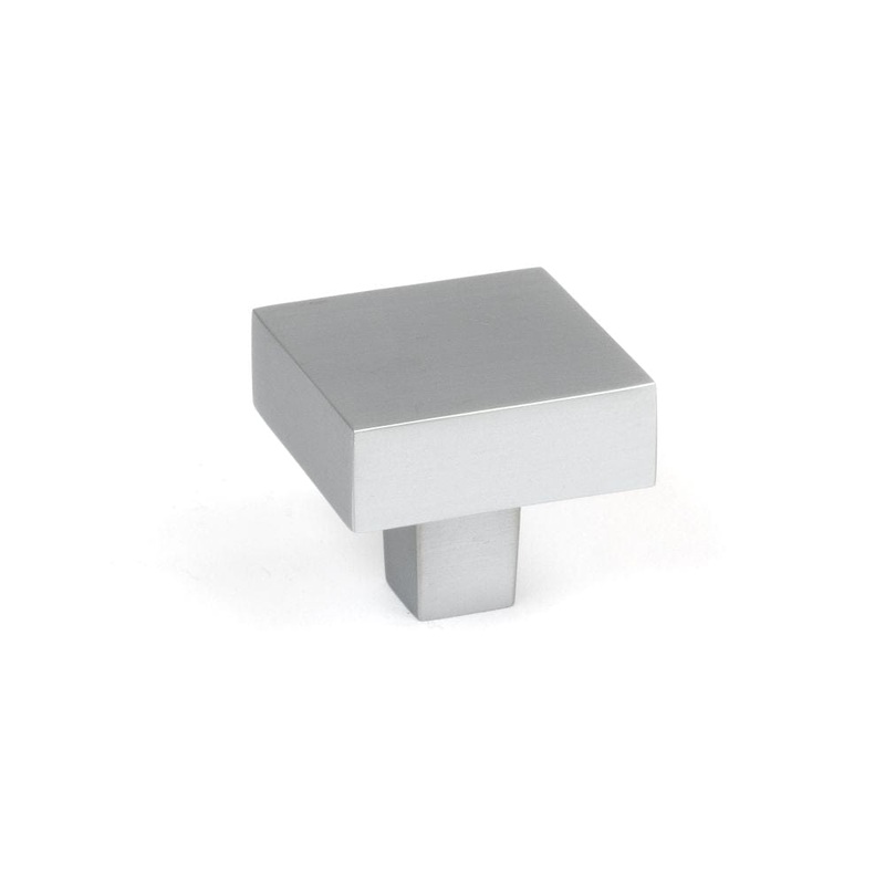 From The Anvil – Satin Chrome Albers Cabinet Knob – 35mm