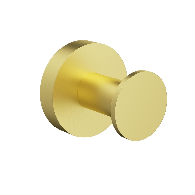 Pacifica Robe Hook – Brushed Gold