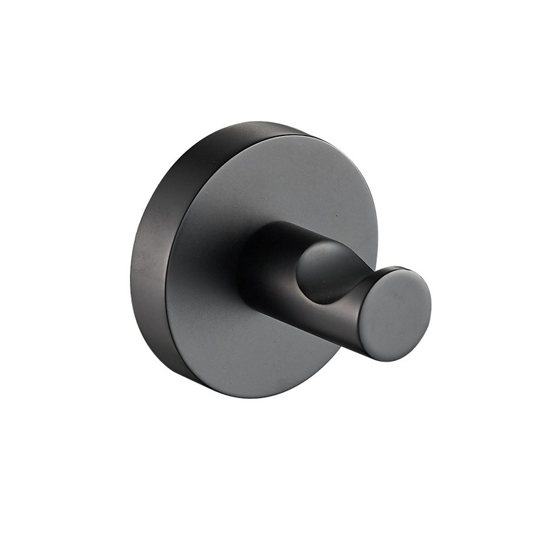 Round Robe Hook – Matt Black