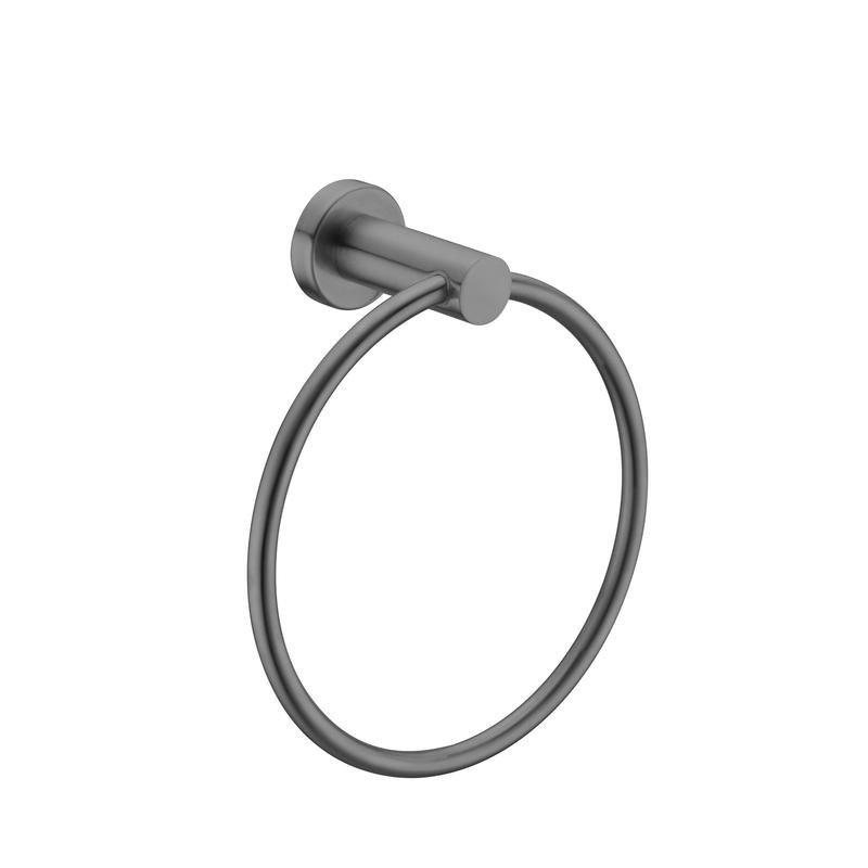 Round Towel Ring – Gunmetal Grey