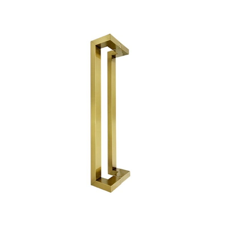 Brushed GoldEntry Door Pulls (Pair) 600mm – Selena Series