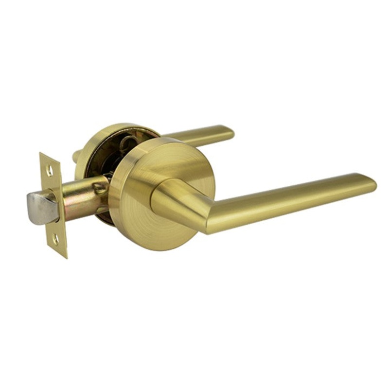 Elphinstone Series Passage Lever Set – Brushed Gold