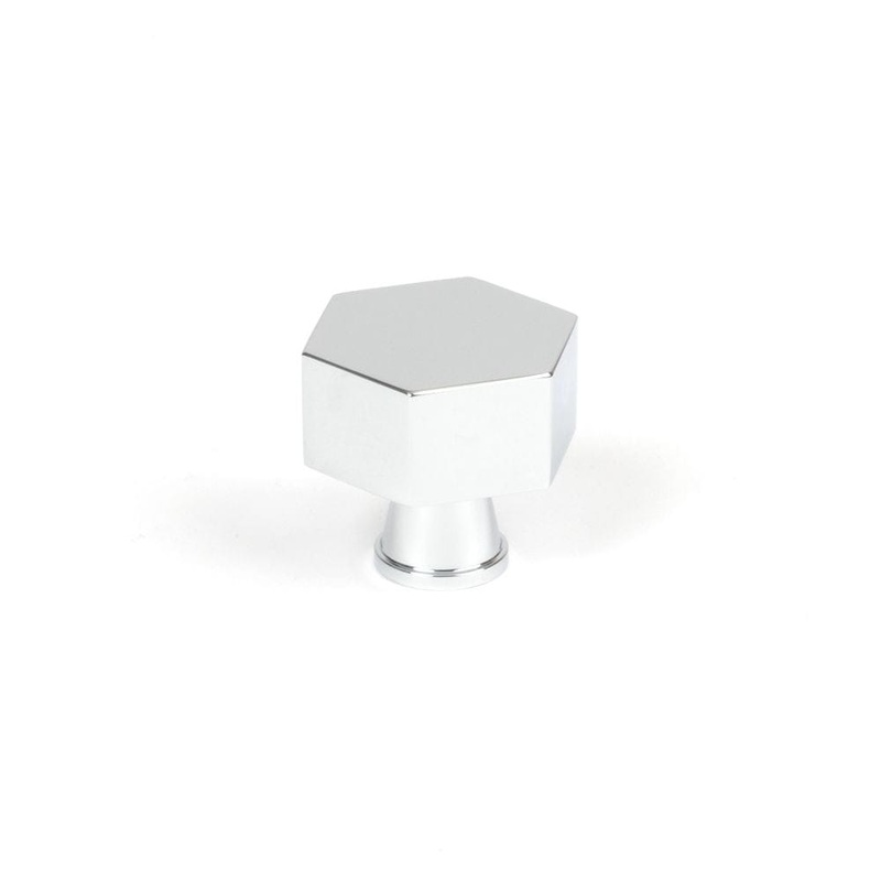 From The Anvil – Polished Chrome Kahlo Cabinet Knob – 32mm