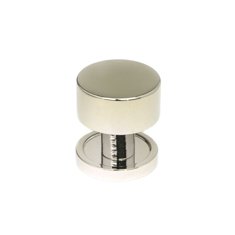 From The Anvil – Polished Nickel Kelso Cabinet Knob – 25mm (Plain)