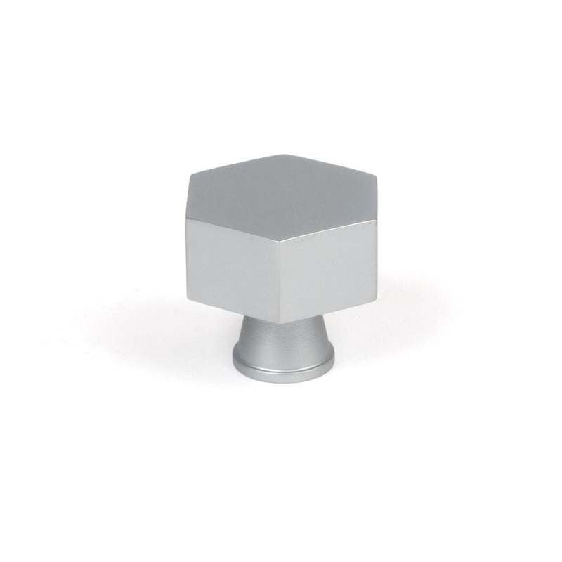 From The Anvil – Satin Chrome Kahlo Cabinet Knob – 38mm