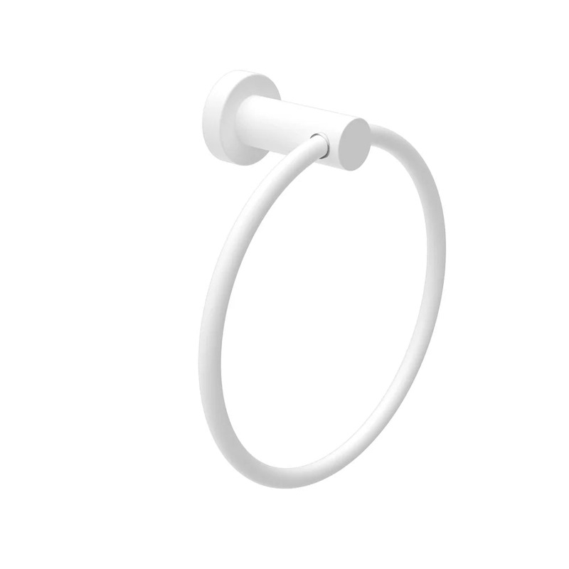 Penelle Towel Ring – Matt White