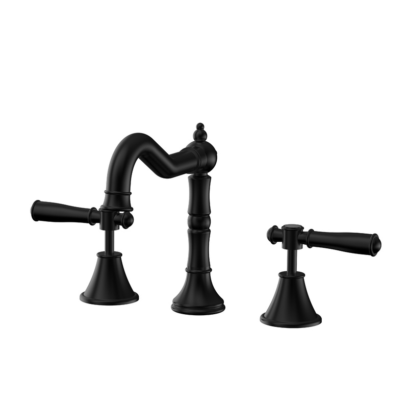 Birmingham II Classical Basin Set – Matt Black