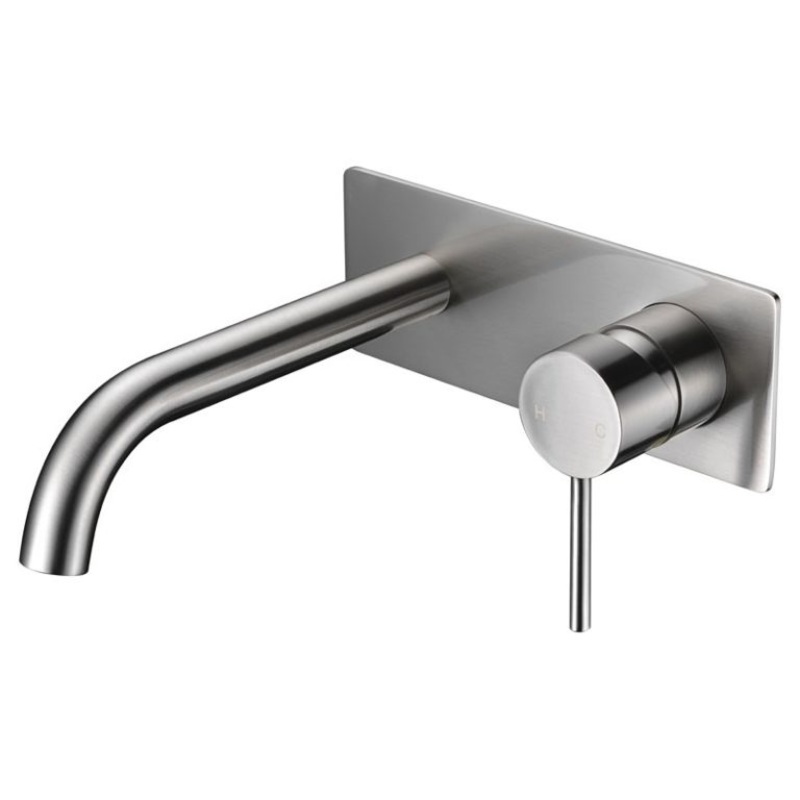 Coral II Wall Spout & Mixer Combination – Brushed Nickel