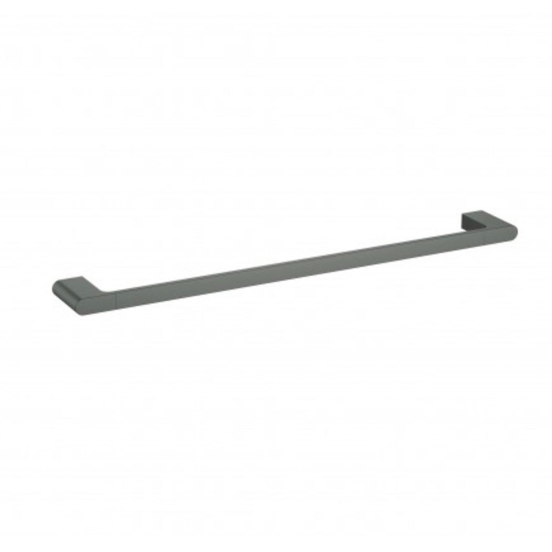Coral Single Towel Rail 600mm – Gunmetal