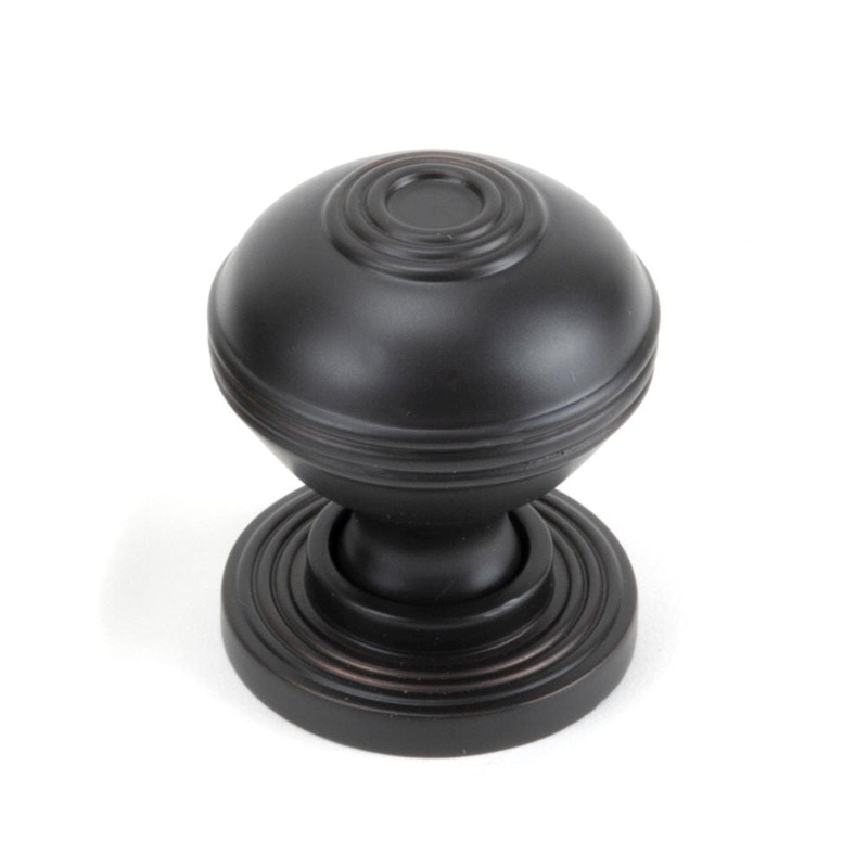From The Anvil – Aged Bronze Prestbury Cabinet Knob 32mm