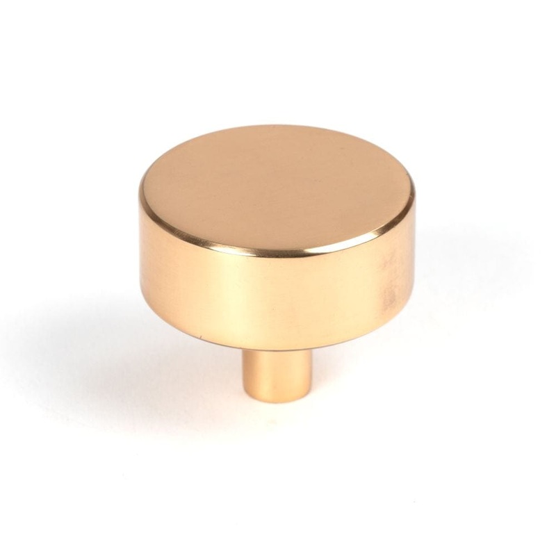 From The Anvil – Polished Bronze Kelso Cabinet Knob – 38mm (No rose)