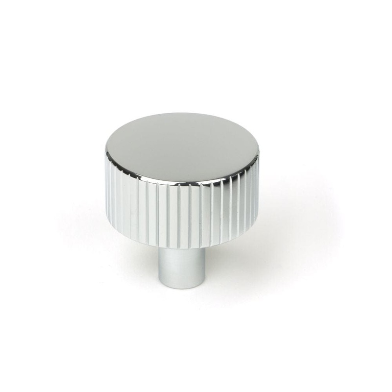 From The Anvil – Polished Chrome Judd Cabinet Knob – 32mm (No rose)