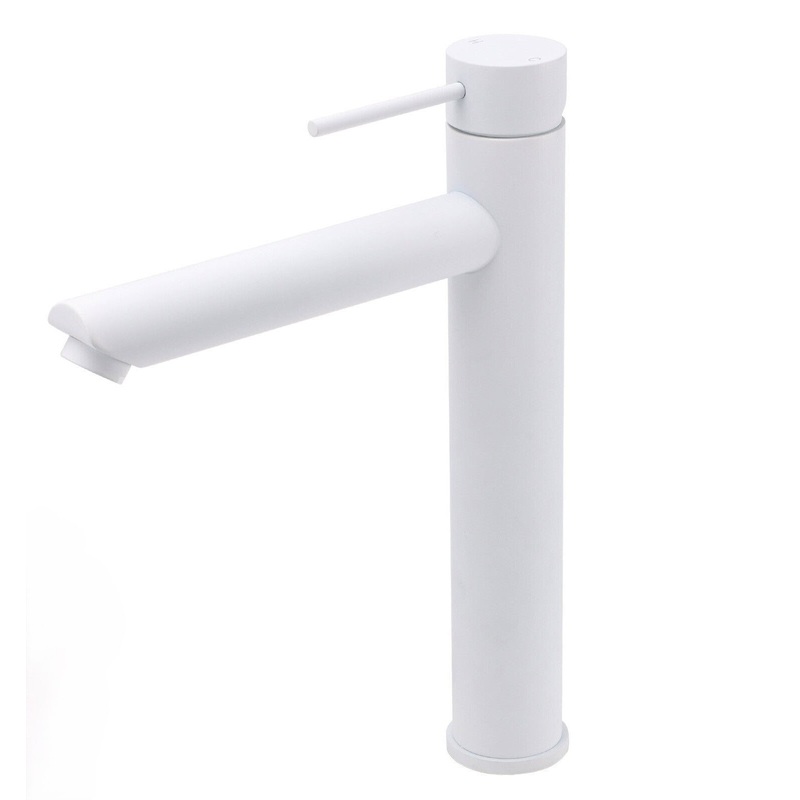 Penelle Basin Mixer Tall – Matt White