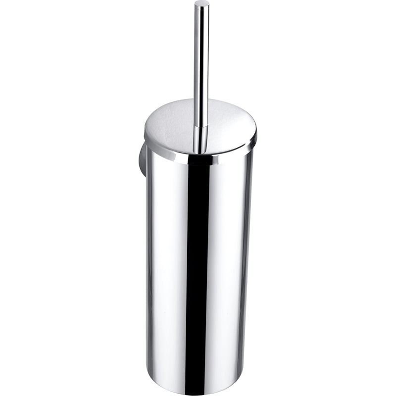 Round Toilet Brush Holder  – Chrome