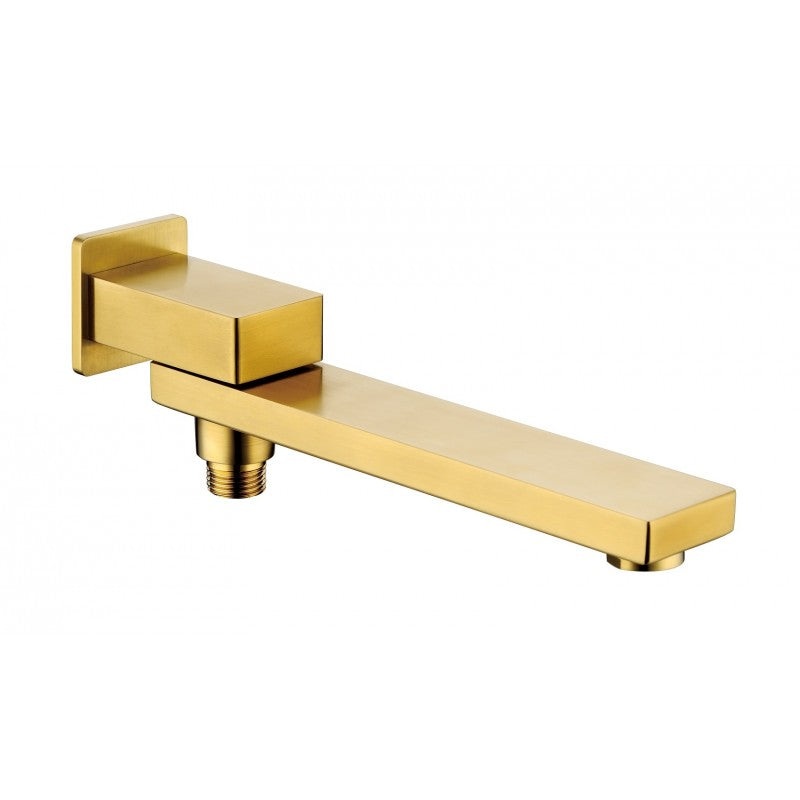 Solice Bath Spout with Diverter – Brushed Gold